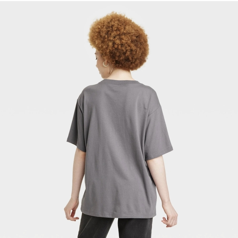 Modern Lux Gray Short Sleeve Tee sz M - Picture 2 of 6